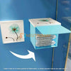 (8pv) Armoire de rangement murale pliable et étanche pour salle de bain, B