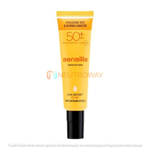 (0.7pv) SENSILIS Sunscreen fluid anti-age SPF50+